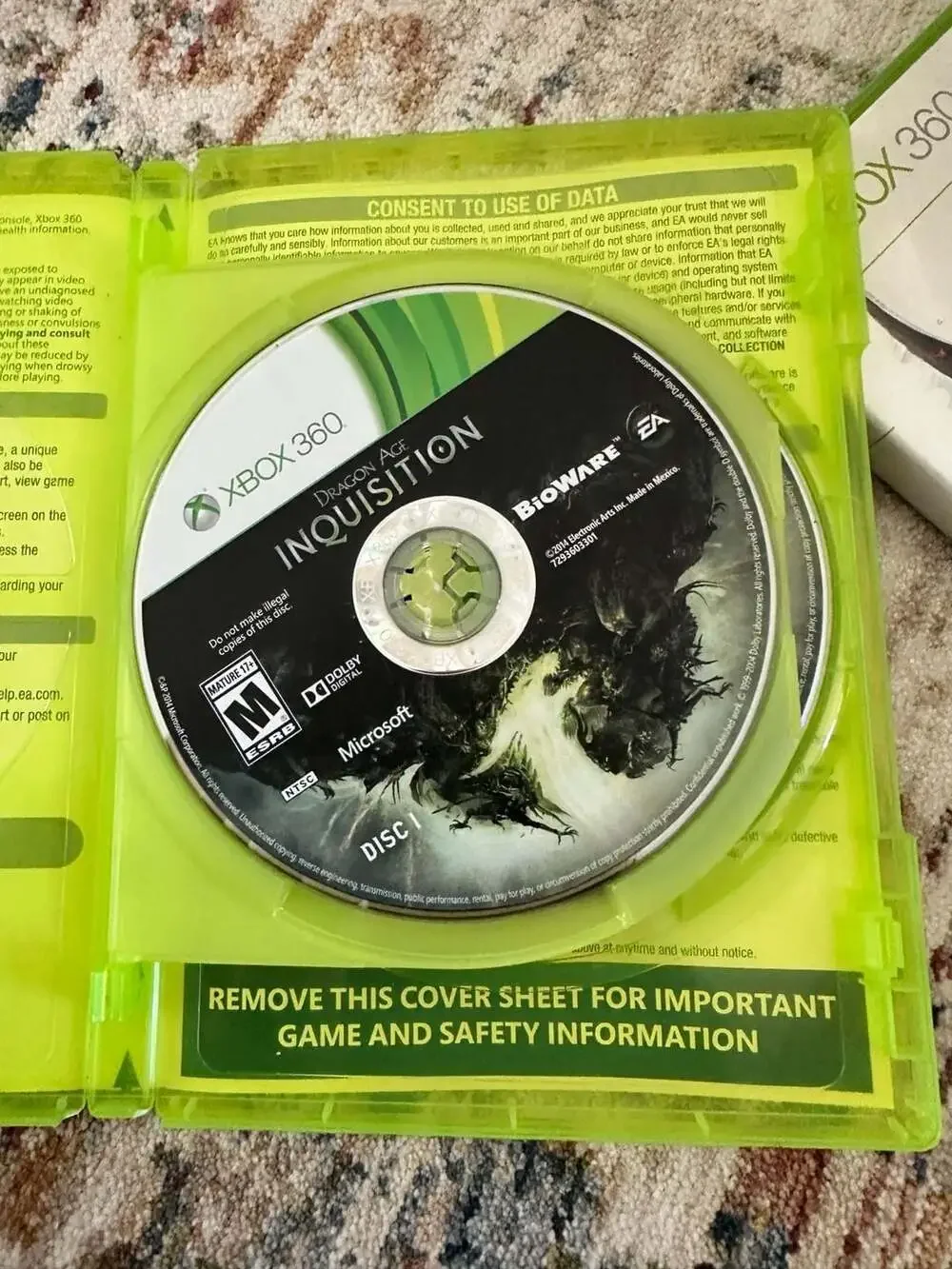 Dragon Age: Inquisition xbox 360